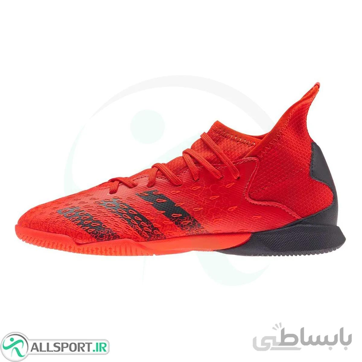 کفش فوتسال آدیداس پردیتور طرح اصلی Adidas Predator Freak.3 Red Black