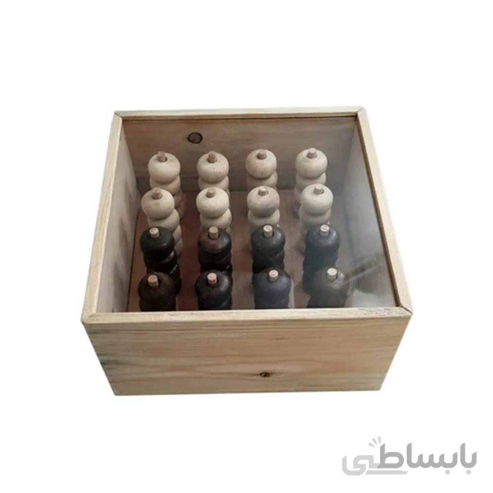 بازی فکری مدل دوز سه بعدی چوبی
