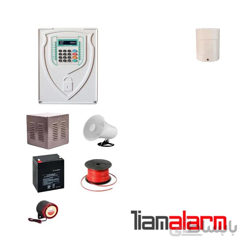 پکیج دزدگیر اماکن با سیم مدل فورنت سیم کارتی و تلفنیb500pr1