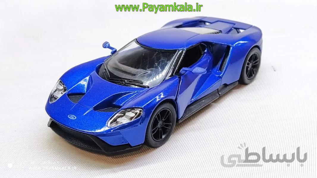 ماشین فلزی فورد (FORD GT 2017 KINSMART) آبی