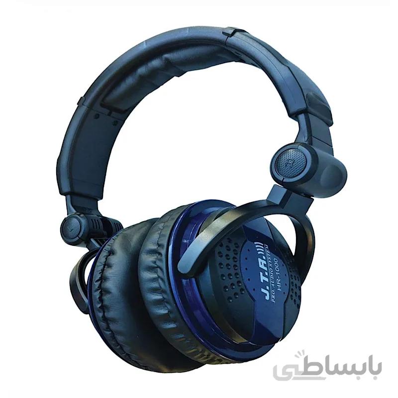 هدفون دیجی جی.تی.آر مدل HR-1000 ا JTR HR-1000 DJ Headphone