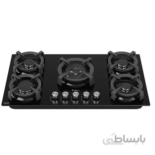 اجاق گاز ۵ شعله شیشه ای داتیس مدل DG567 ا Datees Gas Hob model DG567