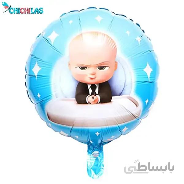 بادکنک فویلی تم تولد بچه رئیس