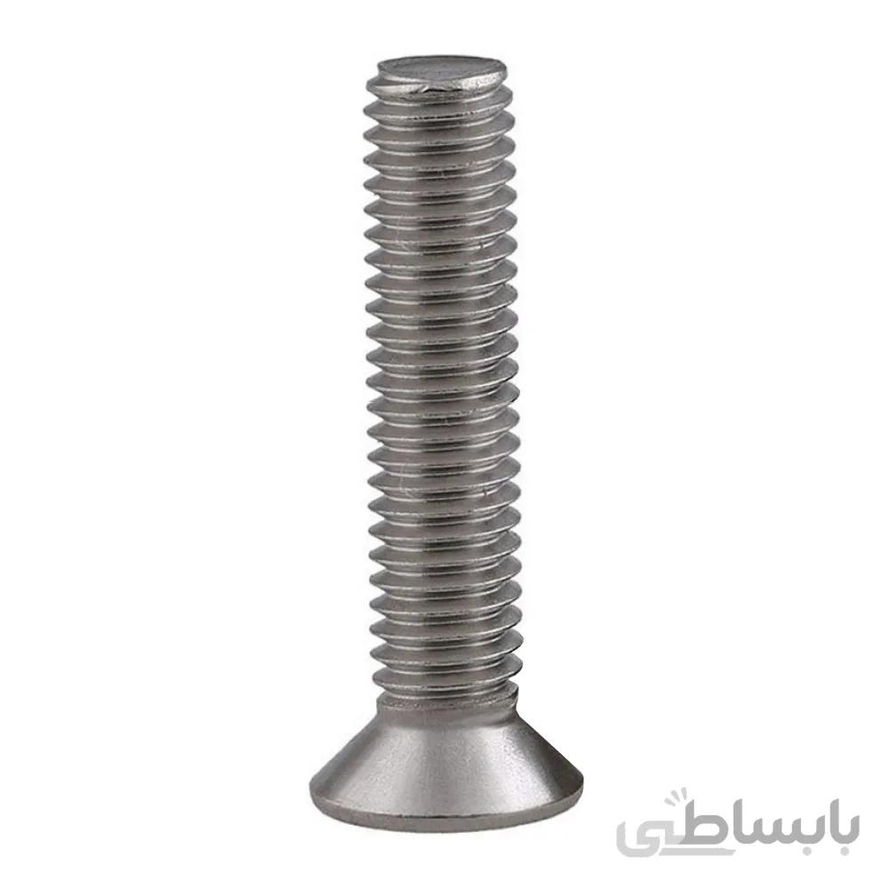 پیچ مدل سرتخت استوانه کد BPM6-60 بسته 30 عددی