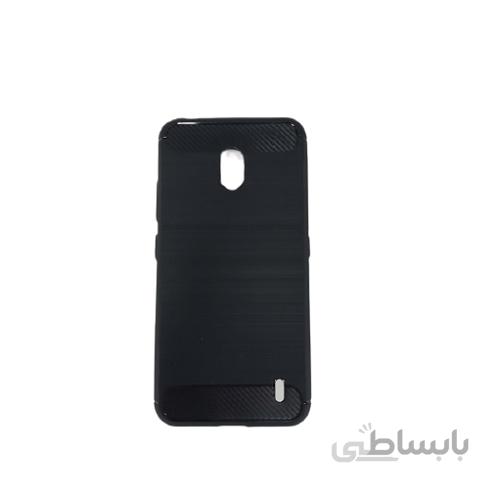 قاب نوکیا 2.2 کاور نوکیا2.2 محافظ ژله ای نوکیا مدل Nokia 2.2 Rugged Armor Fiber Carbon