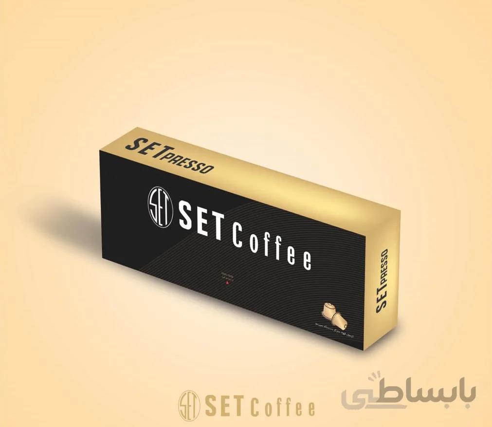 کپسول قهوه SETpresso سازگار با دستگاه نسپرسو ( GOLD ) پانزده -15- عددی