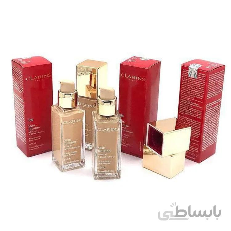 کرم پودر کلارنس Clarins SPF10