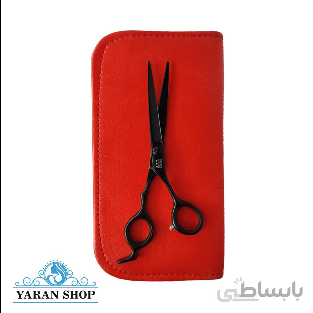 قیچی ارایشگاهی شی رز مدل کربن 6B TK2