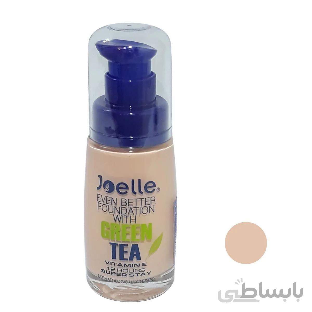 کرم پودر جویل مدل چای سبز شماره j01