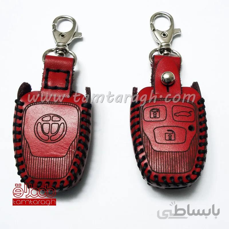 کاور چرم ریموت برلیانس سری 200 H220-H230 (سه دکمه کلید دار)