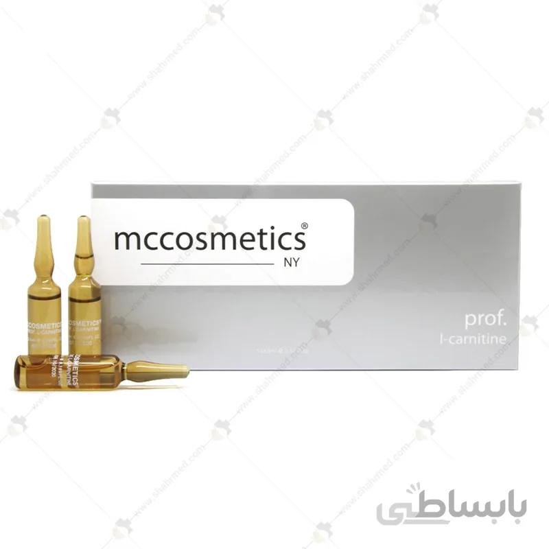 کوکتل مزوتراپی 5 سی سی اسپانیایی فیوژن ام سی کازمتیکس مدل ال کارنیتین Mesotherapy Cocktail Fusion mccosmetics L-carnitine 5cc