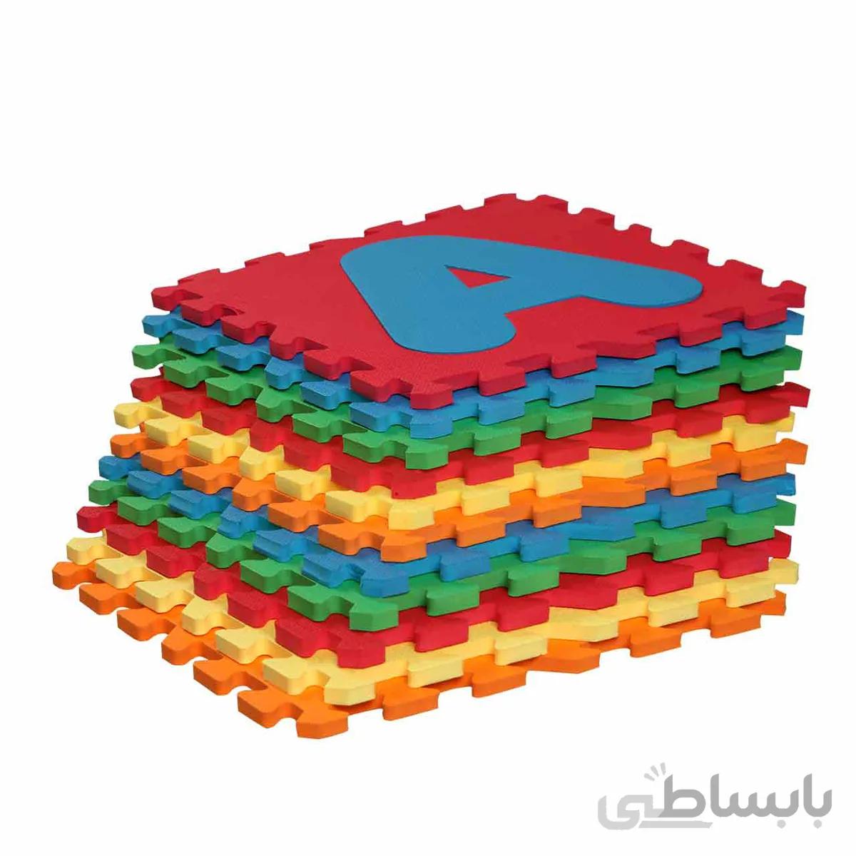 کفپوش حروف و اعداد لاتین