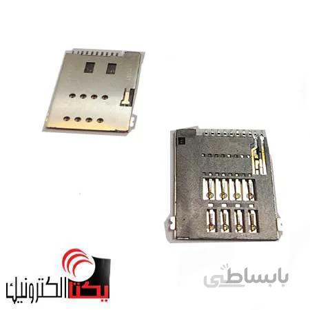 سوکت سیم کارت فلزی فشاری 10 پین
