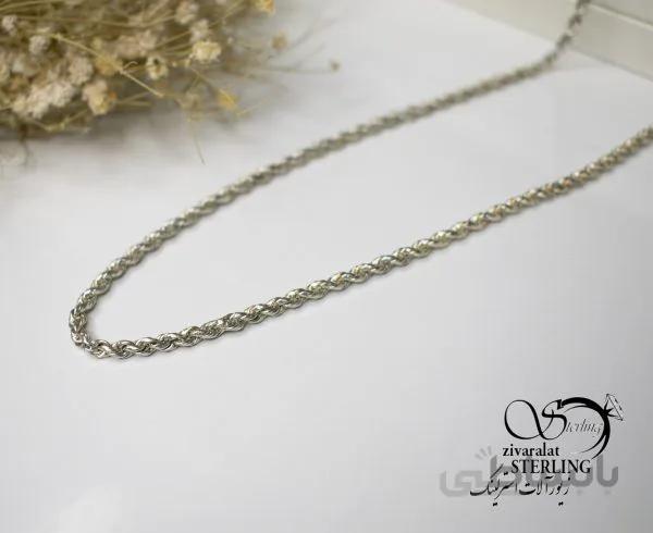 زنجیر نقره کد 5336
