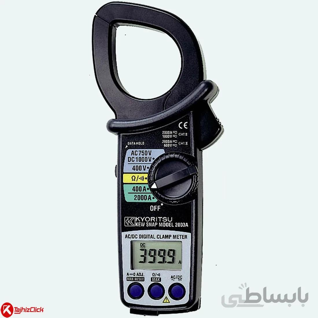 آمپرمتر کیوریتسو مدل 2003A