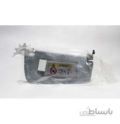 آفتابگیر راست (با آینه و چراغ) خاکستری سمند آذین پارت
