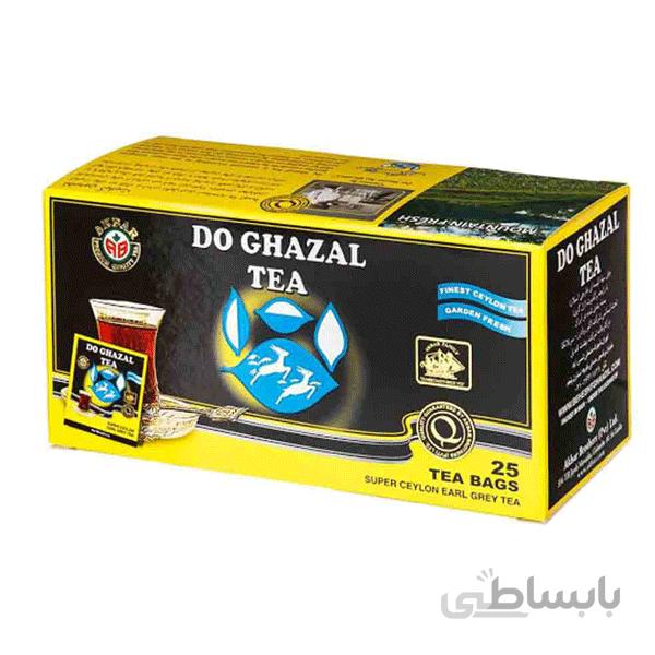 چای عطری کیسه ای دوغزال - آلو فویل
