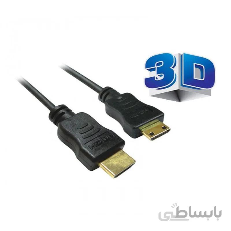 کابل Mini HDMI به 1.4 HDMI فرانت FN-CHCB150 ا Faranet Mini HDMI To HDMI v1.4 AM/CM 3D & 4K / FN-CHCB150