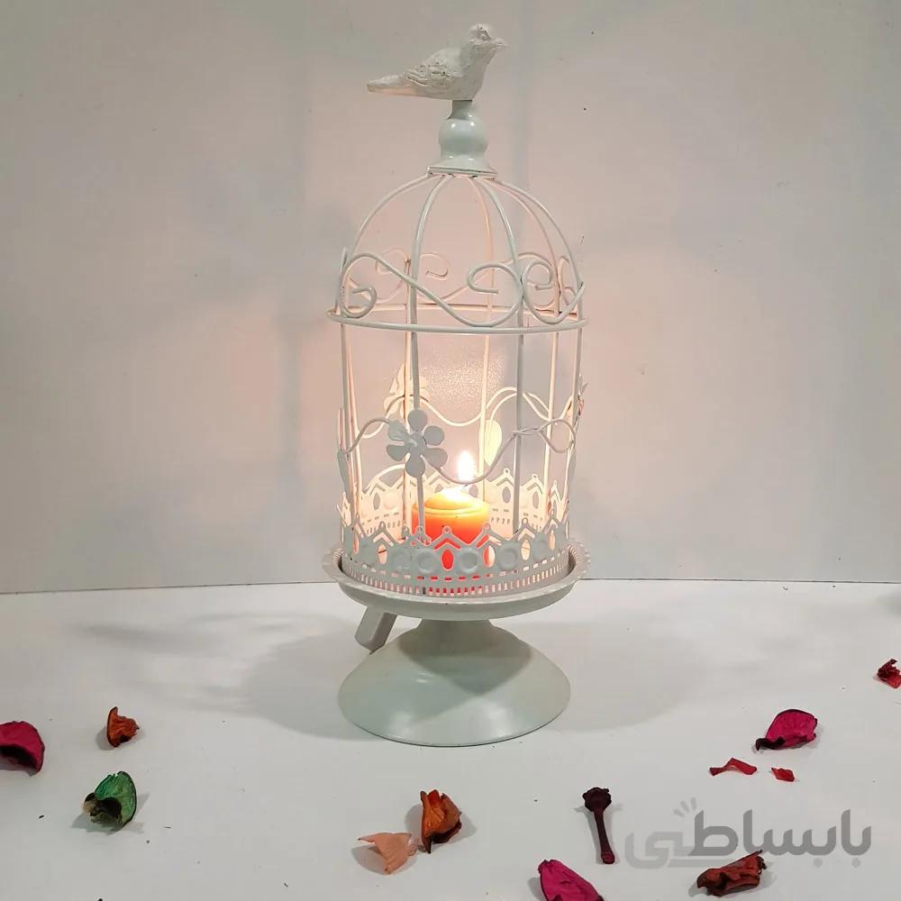 قفس تزئینی پرنده پایه دار