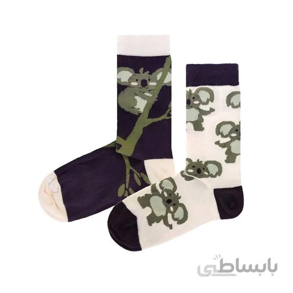جوراب ساقدار کوالا لنگه به لنگه کد PH519