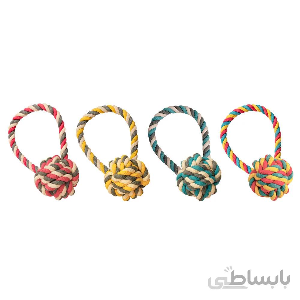 اسباب بازی سگ نیناپت مدل توپ دمبلی ا Ninapet Dog Toy Dumbbell Ball Model