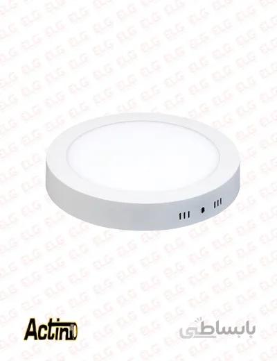 پنل SMD روکار گرد 18 وات اکتینو مدل Edge Light