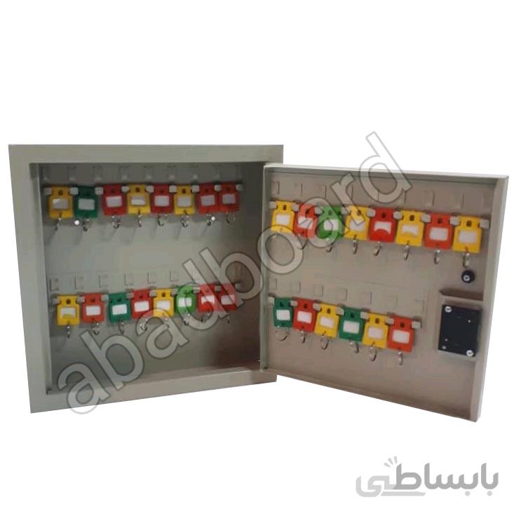 باکس جاکلیدی دیواری ۳۰ عددی فلزی