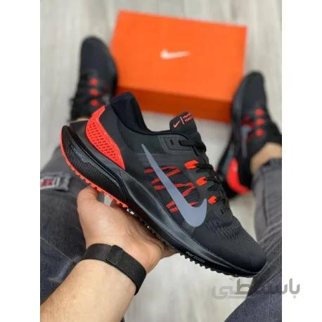 کتانی اورجینال نایک ایر زوم ومرو 15مشکی قرمز nike air zoom vomero