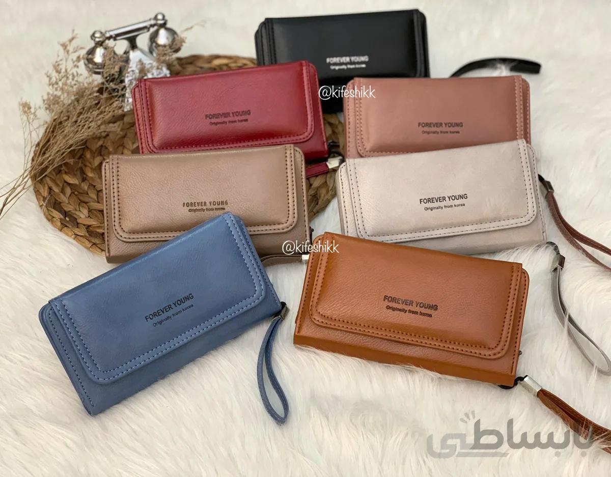 کیف پول زنانه کد KF615