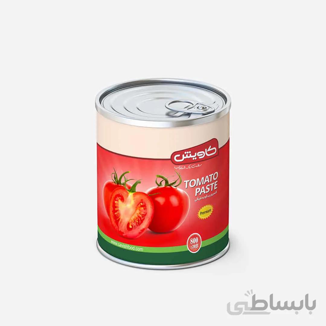 رب گوجه 800 گرمی