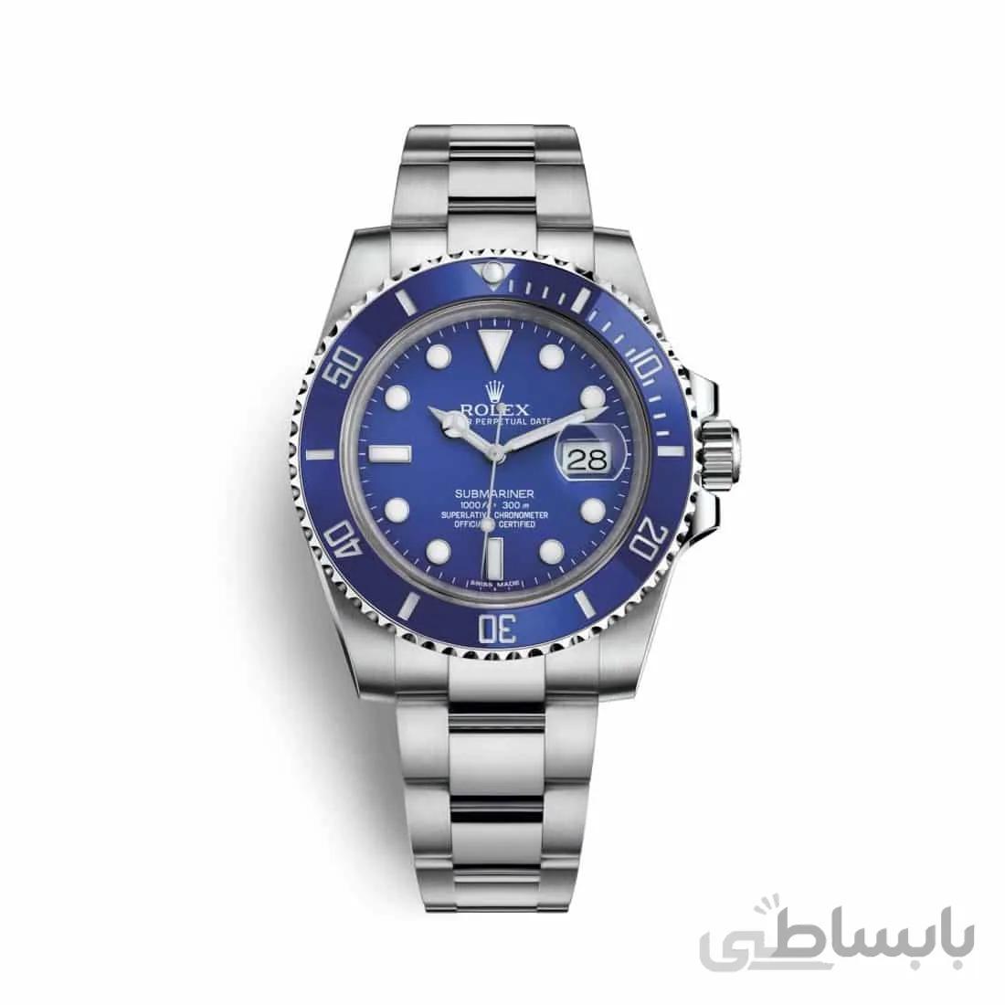 ساعت مچی مردانه رولکس مدل Rolex submariner 116619 Blue
