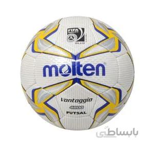 توپ فوتسال مولتن ونتجیو 4800 سایز 4 تنبل دوختی ا Molten Ventagio 4800 futsal ball, size 4, lazy, sewn