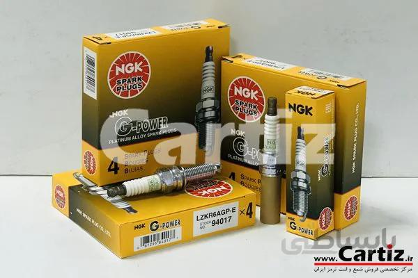 شمع سوزنی پلاتینیوم یورو 4 NGK ژاپن 94017 LZKR6AGP-E ا LZKR6AGP-E