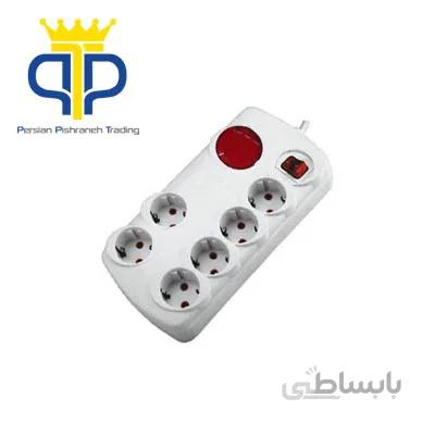چند راهی برق و محافظ آنالوگ ارتدار 6 خانه آفر الکترونیک