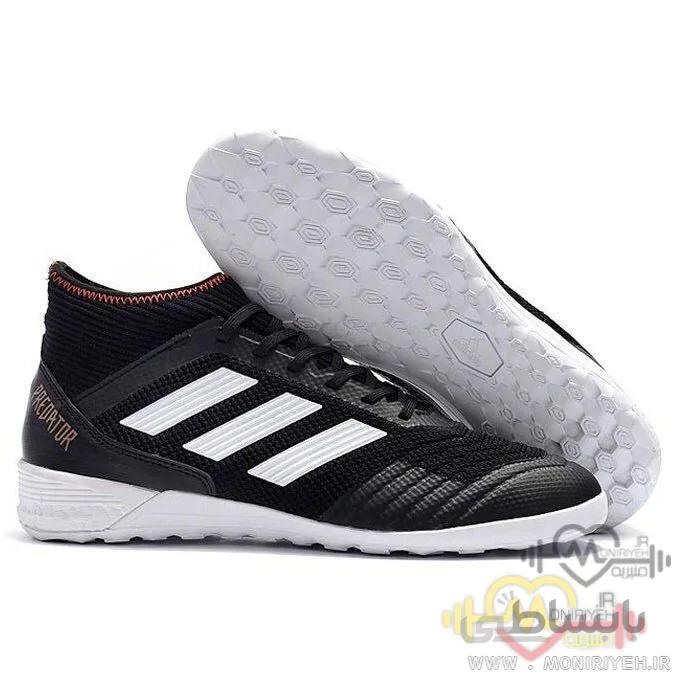 کفش فوتبال سالنی آدیداس – مشکی سفید Adidas Predator