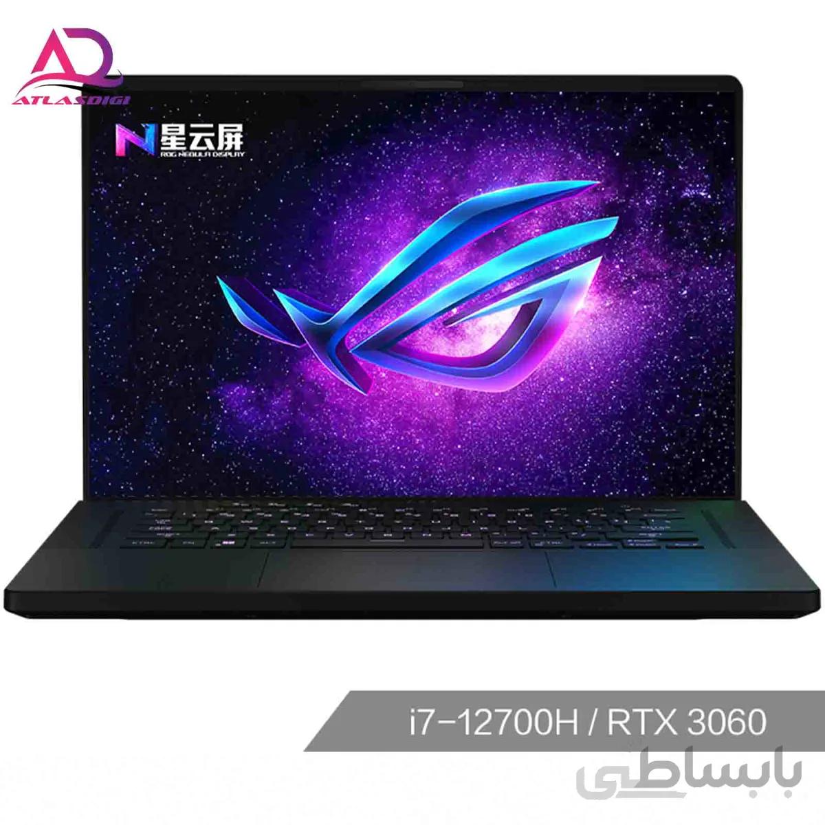 لپ تاپ گیمینگ ایسوس راگ زفیروسASUS ROG Zephyrus M16 GU603ZM i7 12700H RTX3060 120W