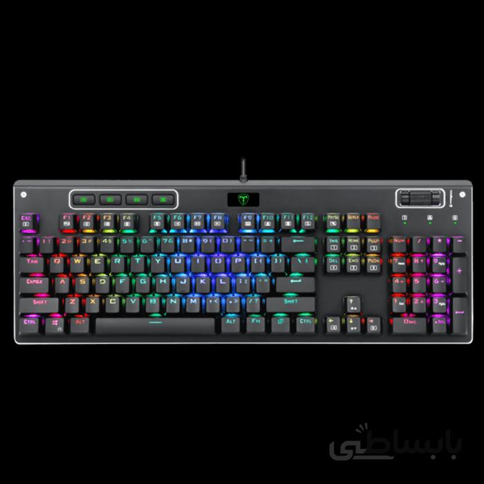 کیبورد مکانیکال گیمینگ تی دگر Adriatic T-TGK316 ا T-DAGGER Adriatic T-TGK316 Mechanical RGB Gaming Keyboard