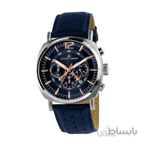 ساعت مچی مردانه ژاک لمنز jacques lemans اورجینال مدل *1-1645.1I