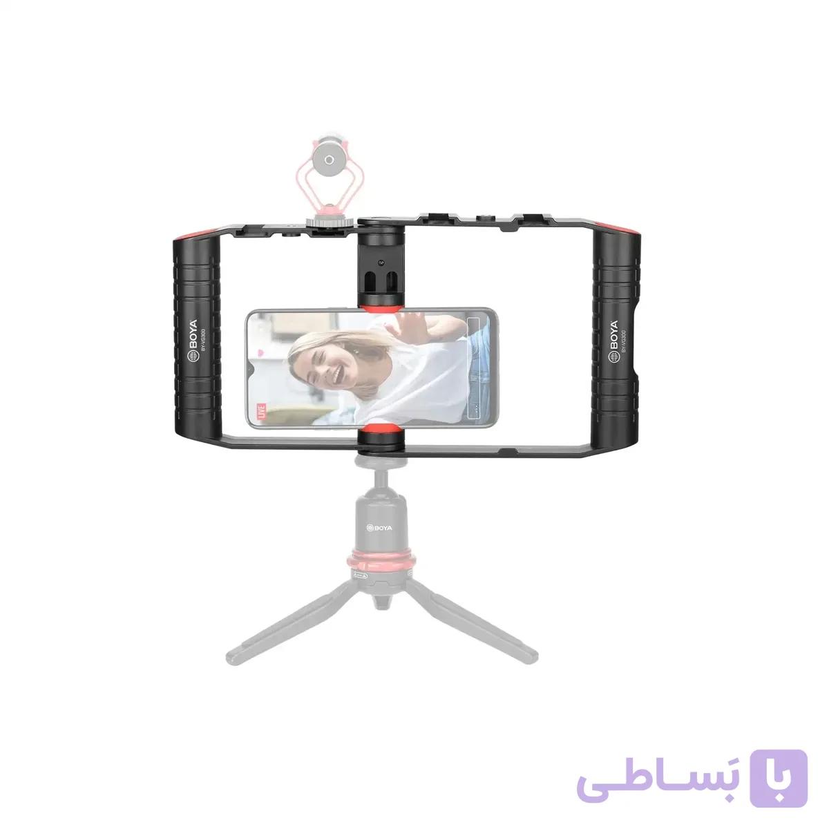 هولدر موبایل و میکروفون بویا Boya BY-VG300