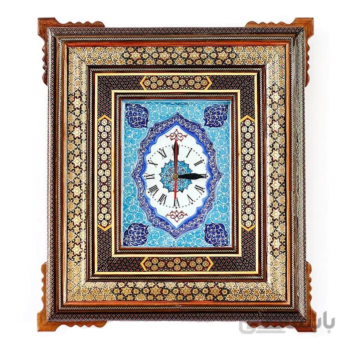 ساعت خاتم کاری طرح توپی دار لاله ای میناکد LN-100