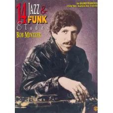 کتاب 14 قطعه جز فانک برای ساکسیفون Bob Mintzer_14 Jazz_Funk Etudes for Bb Instruments