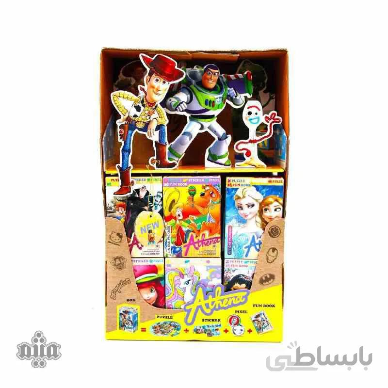 پازل جعبه ای کارتونی Athena