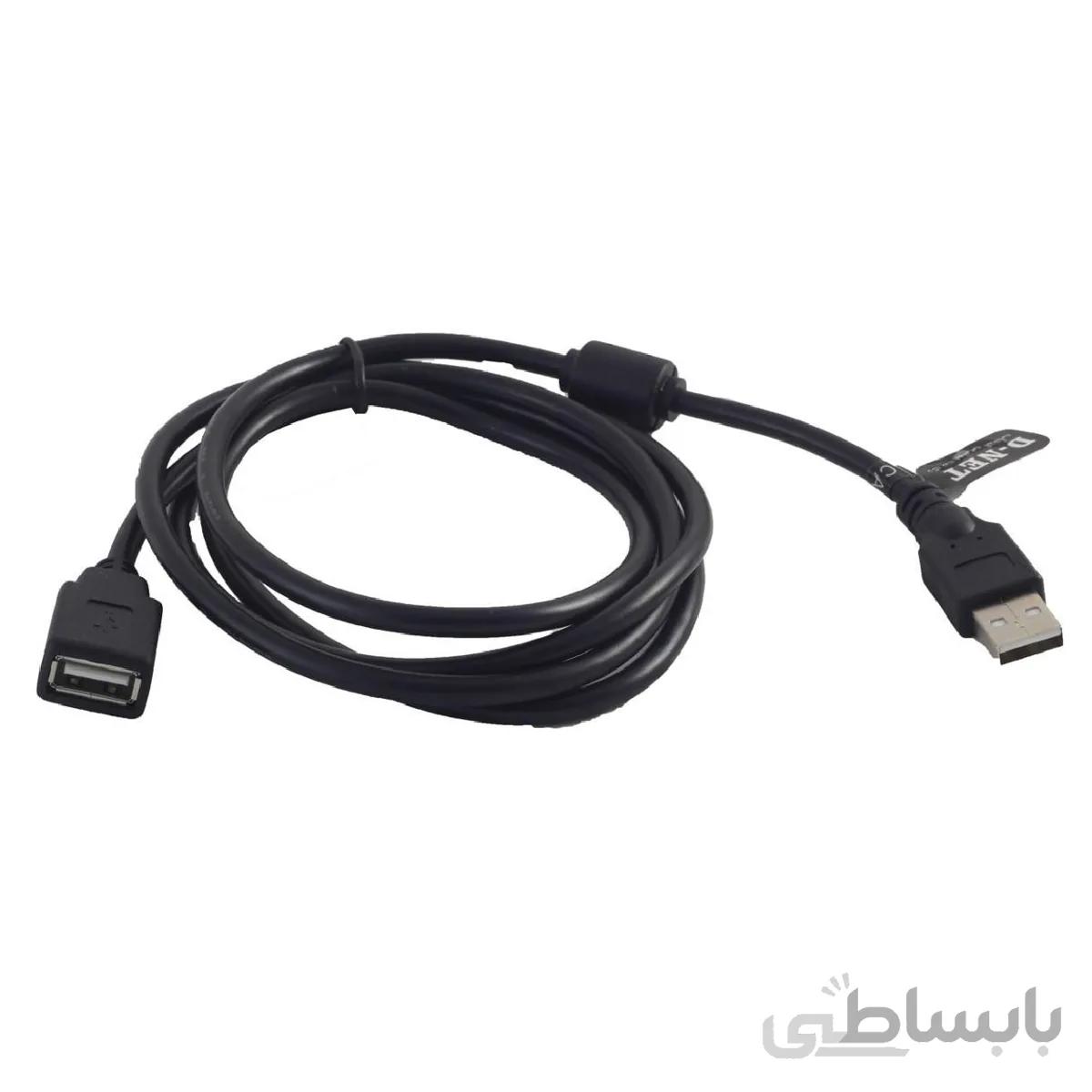 کابل افزایش طول USB 2.0 دی نت به طول 3 متر