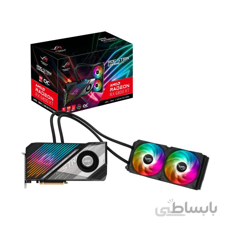 کارت گرافیک ایسوس مدل ASUS ROG STRIX LC RX6800XT O16G GAMING ا ASUS ROG STRIX LC RX6800XT O16G GAMING