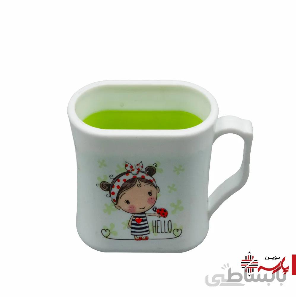لیوان دو جداره بیضی فانتزی کارا