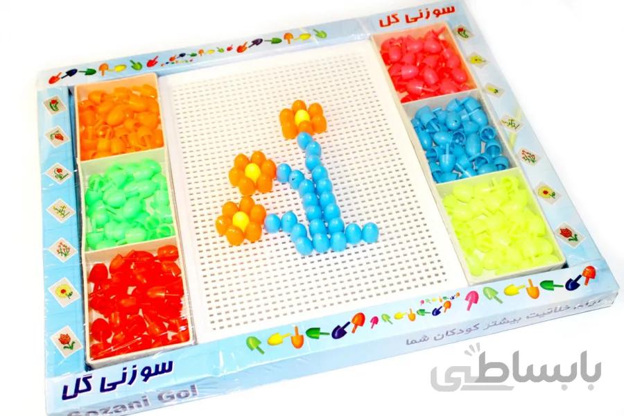 بازی فکری سوزنی گل