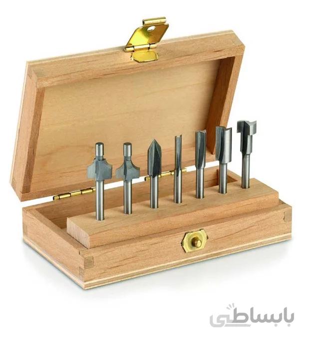 ست 7 پارچه تیغ فرز نجاری 660 درمل