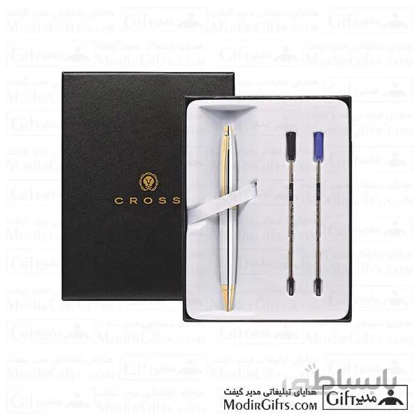 ست خودکار تبلیغاتی کراس با مغزی اضافه CALAIS SET WITH REFILLS