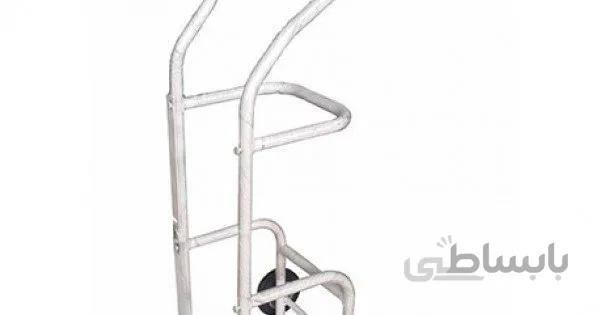 ترالی حمل کپسول اکسیژن ۴۰ کیلوگرمی