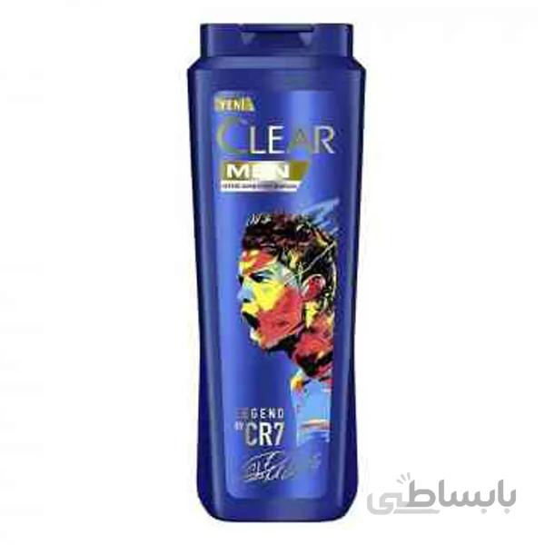 شامپو ضد شوره مردانه کلیر مدل رونالدو Clear legend CR7